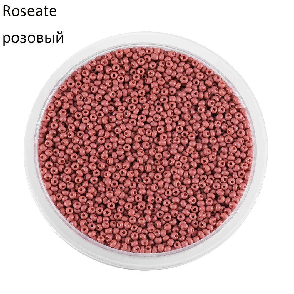 2mm Charm Glass beads Czech Glass Seed Beads Small Round Loose Bead For DIY Jewelry Making Earrings Bracelet