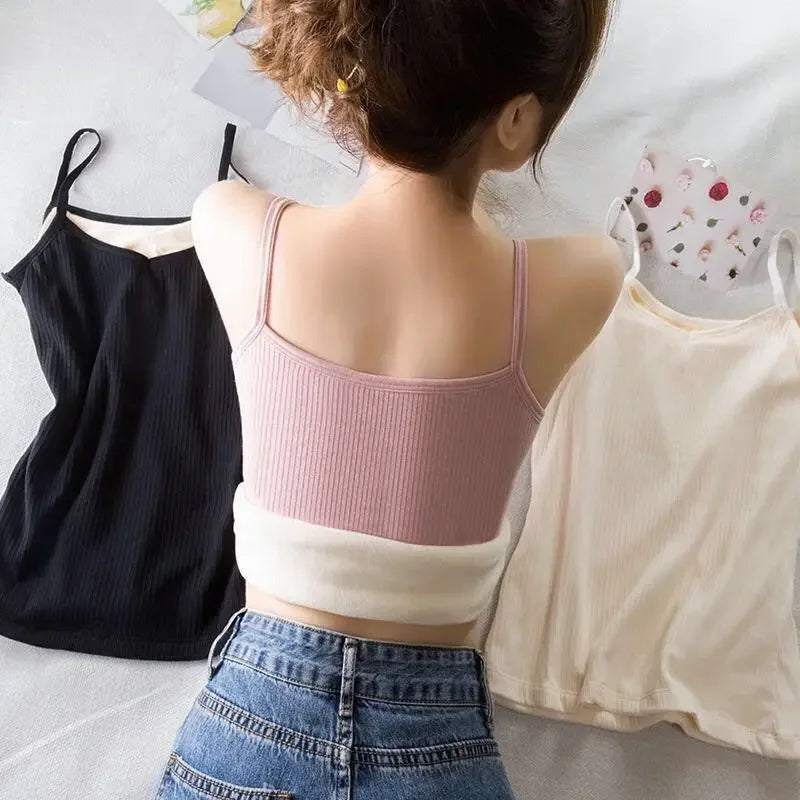 Women's Winter Warm Underwear – Solid Color Thermal Base Layer