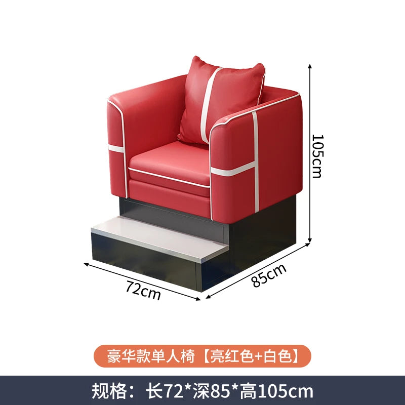 Economic Lounge Double Sofa – Luxury Minimalist Elegant Cushion Sofa for Living Room