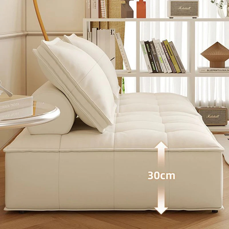 Single Modern Luxury Sofa – Nordic Sectional Lounger for Living Room