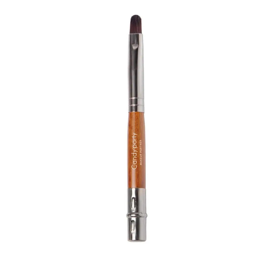 Lip Gloss & Lipstick Brush – Concealer & Lip Makeup Brush with Protective Cap