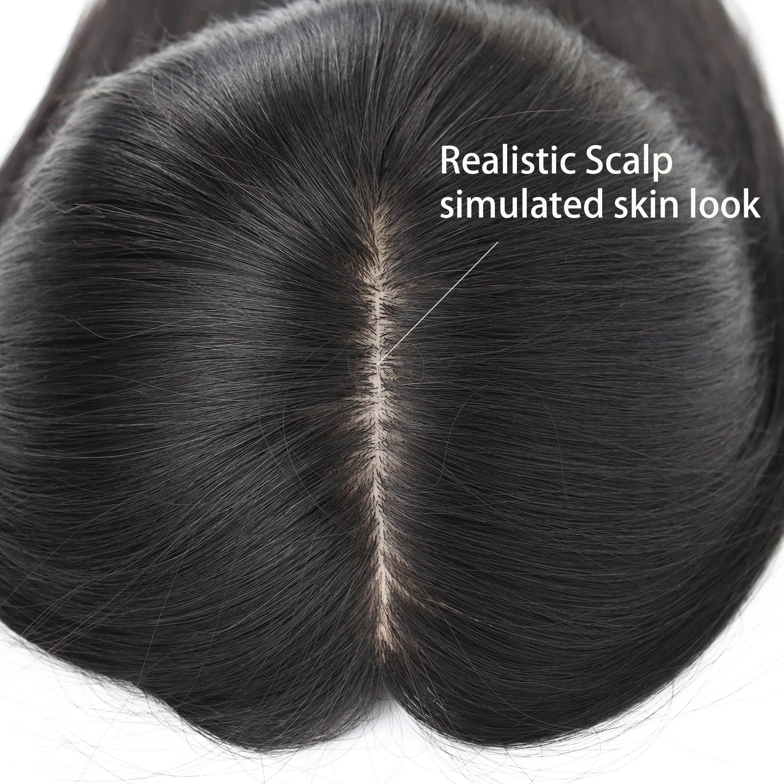 Medical Wig Real Remy Human Hair Silk Top Wig Full Hand Tied Breathable Silk Base Wig Elastic Net Comfortable Wearing for Women