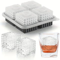 Silicone Ice Cube Tray with Lid – Easy-Release Freezer Mold for Ice, Chocolate & More