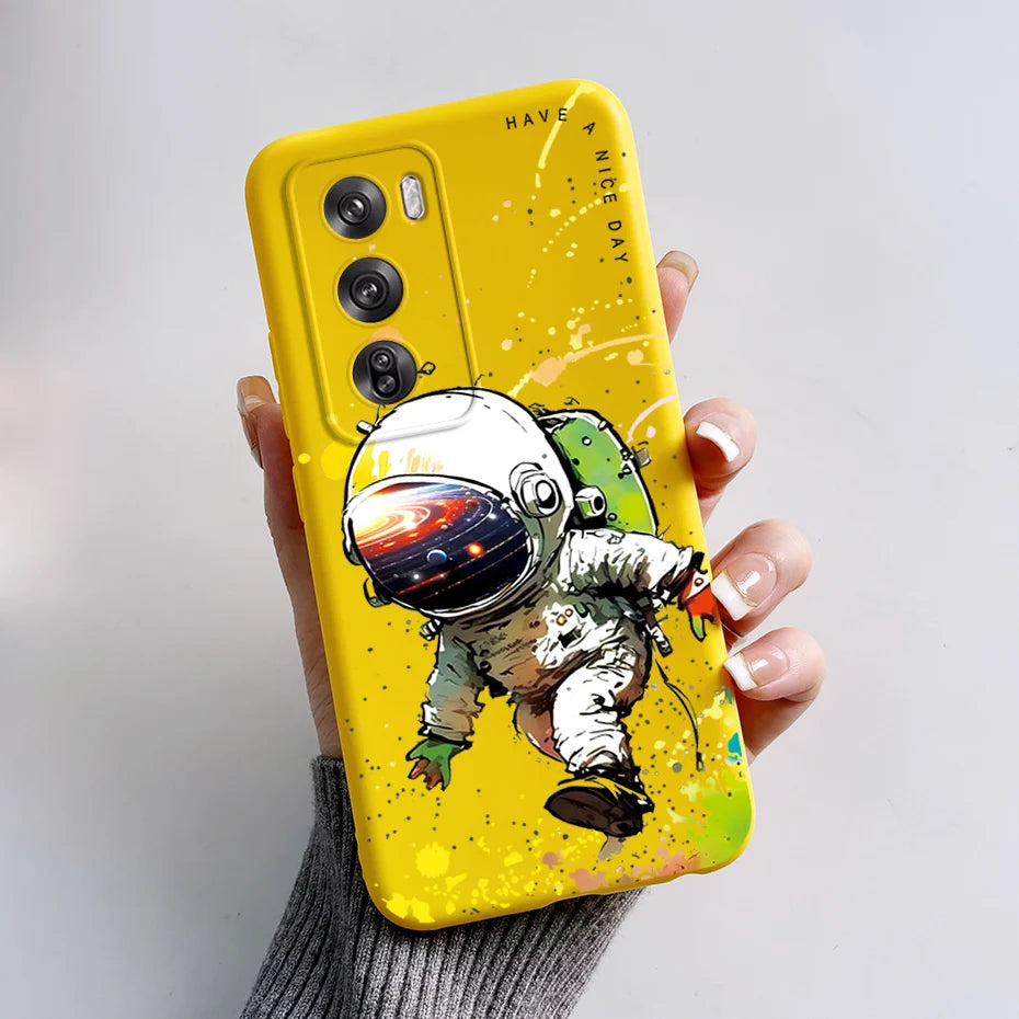 OPPO Reno 12 Pro 5G Phone Case – Cute Rabbit & Panda Soft Silicone Cover (CPH2629)