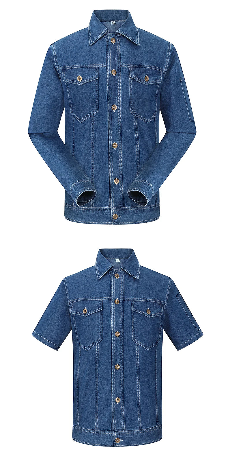 Working Clothes For Men Men's Overalls Work Wear Clothing Overalls Workwear Workshop Uniforms Mechanic Man Print Logo