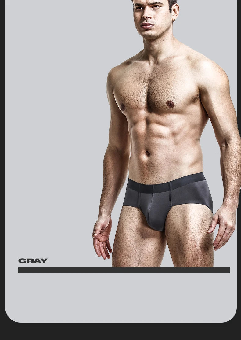 Men's U-Pouch Briefs – Raised Bag Supportive Comfortable Underwear