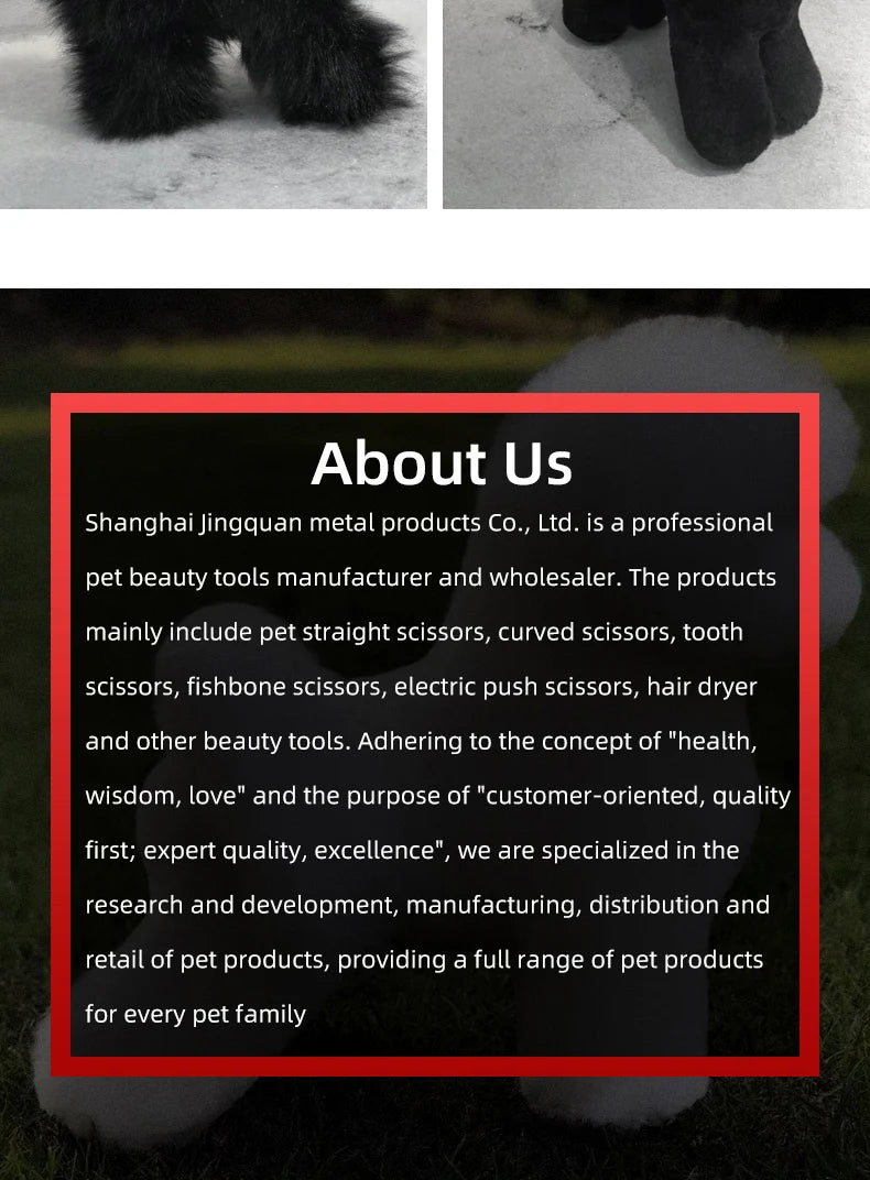 Teddy dog pet professional beauty simulation wig model practice special skeleton environmentally friendly PE material scissors