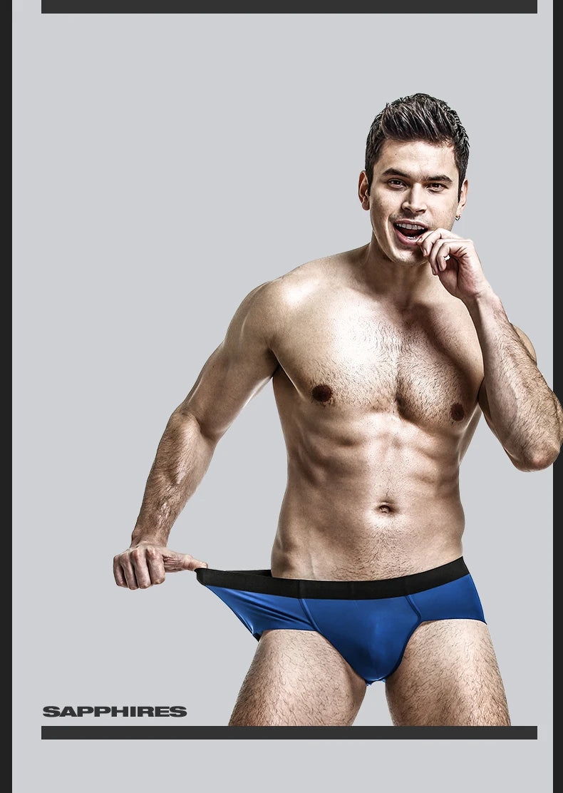Men's underwear Men's briefs U raised bag Summer Youth Modal sexy breathable low waist bottom underpants