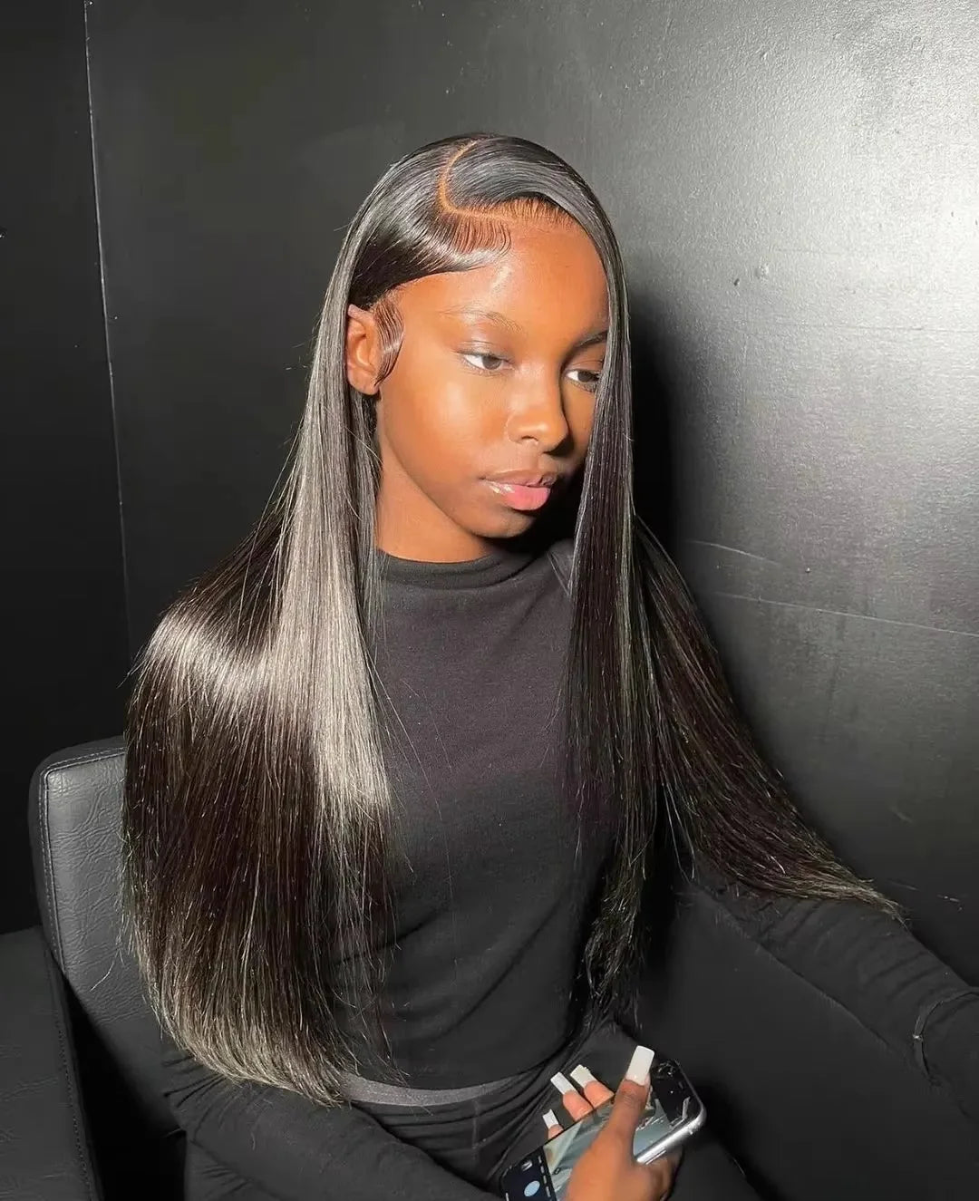 Glueless Wigs Human Hair Super Double Drawn Lace Frontal Wig Vietnamese Bone Straight 13x6 Hd Lace Frontal Wig Pre Plucked