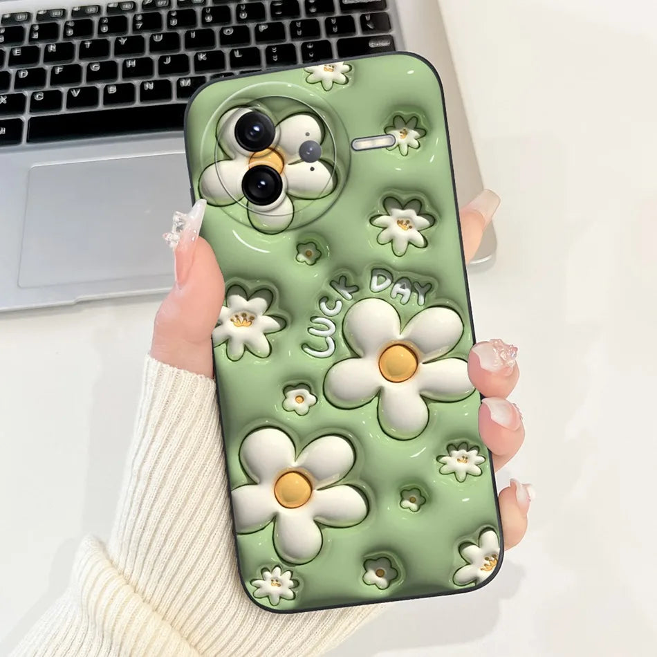 Xiaomi Poco F7 Ultra / F7 Pro Phone Case – Cute Cat & Panda Soft Silicone Shockproof Cover