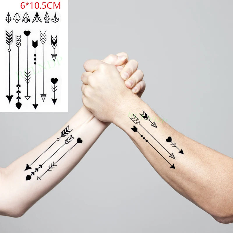 Anime Fire Flame Temporary Tattoo – Waterproof Flash Tattoo for Kids, Men & Women
