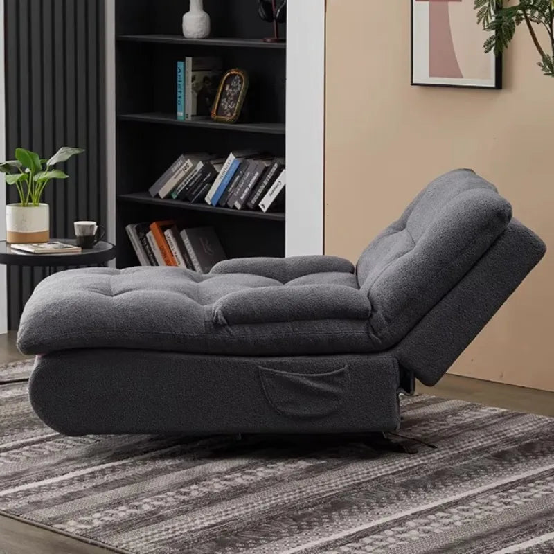 Italian Design Cushion Sofa – Comfortable Multifunctional Small Apartment Sleeper Sofa