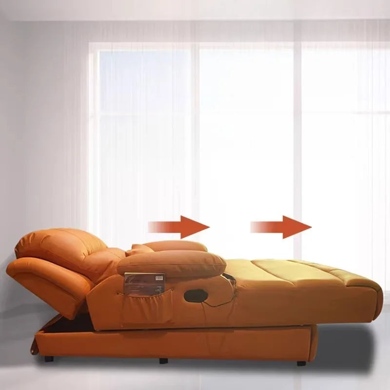Luxury Minimalist Living Room Sofa – Elegant Nordic Lounge Cinema Sofa for Apartments
