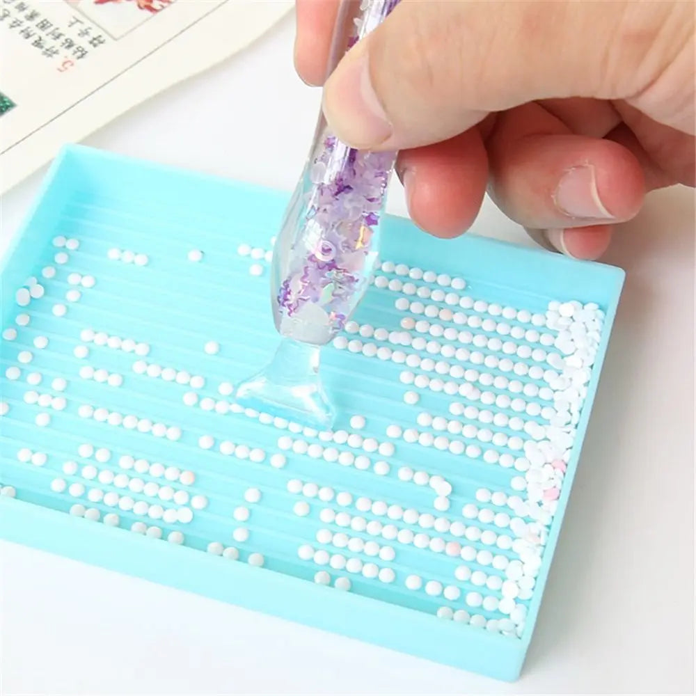 Luminous Diamond Painting Drill Pen – Cross Stitch Embroidery Point Drill Pen with Replacement Tips