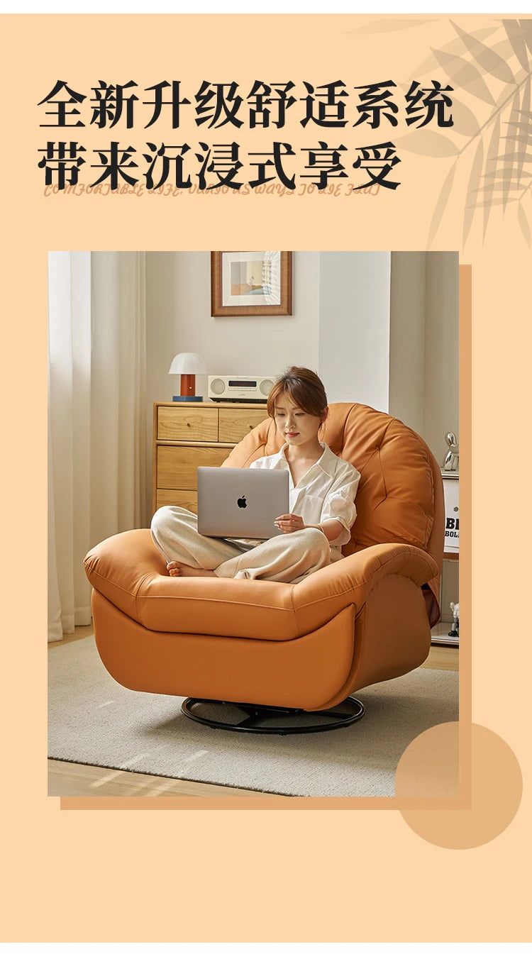 Classic Lazy Sofa with Armrest – Soft Adults Apartment Sofa Cushion for Living Room & Office