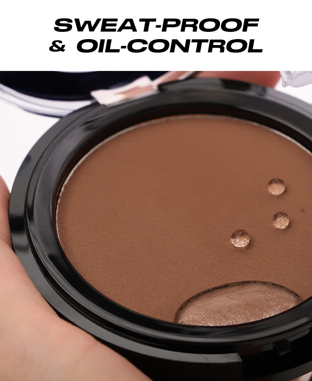 Silky Matte Bronzer Setting Makeup Contour Powder Long lasting 3D Face Shaping Concealer Deep Contouring Nose Shadow Palette