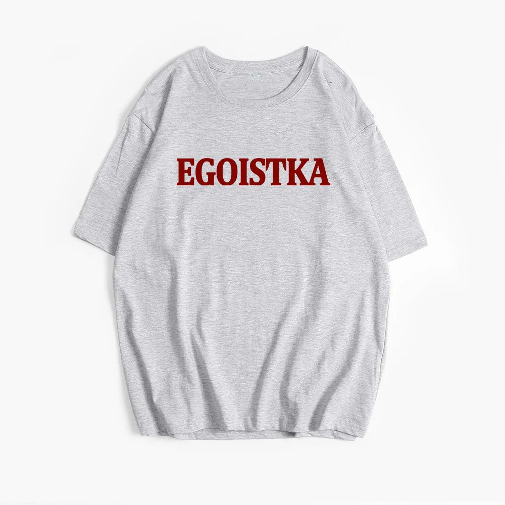 Hirsionsan American Retro Letter Printed T Shirt Women Summer Cotton Soft Short Sleeve Tee Female Oversized Higt Street Top 2025