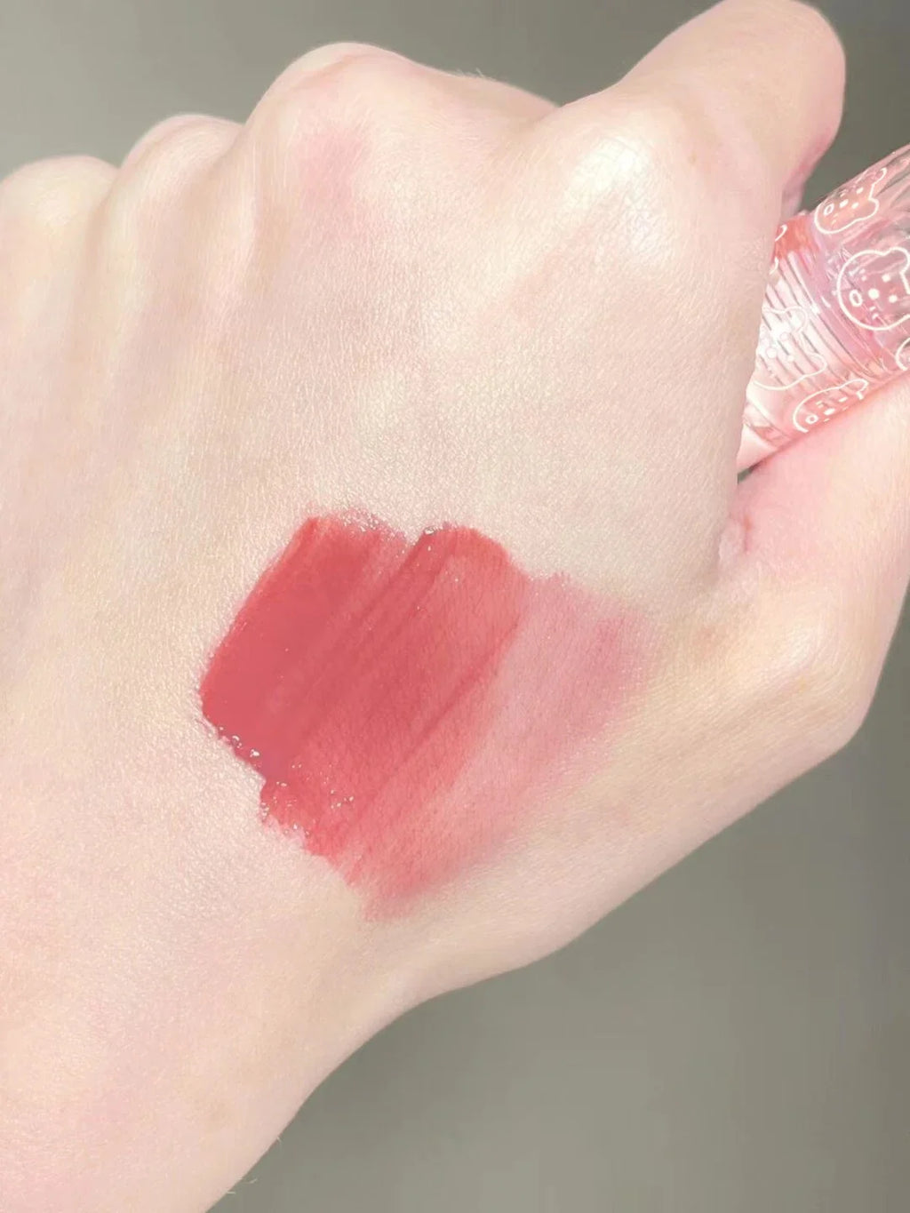 Cherry Pink Mirror Water Lip Gloss Lip Glaze Transparent Glass Lip Oil Waterproof Liquid Lipstick Nude Brown Clear Tint Makeup