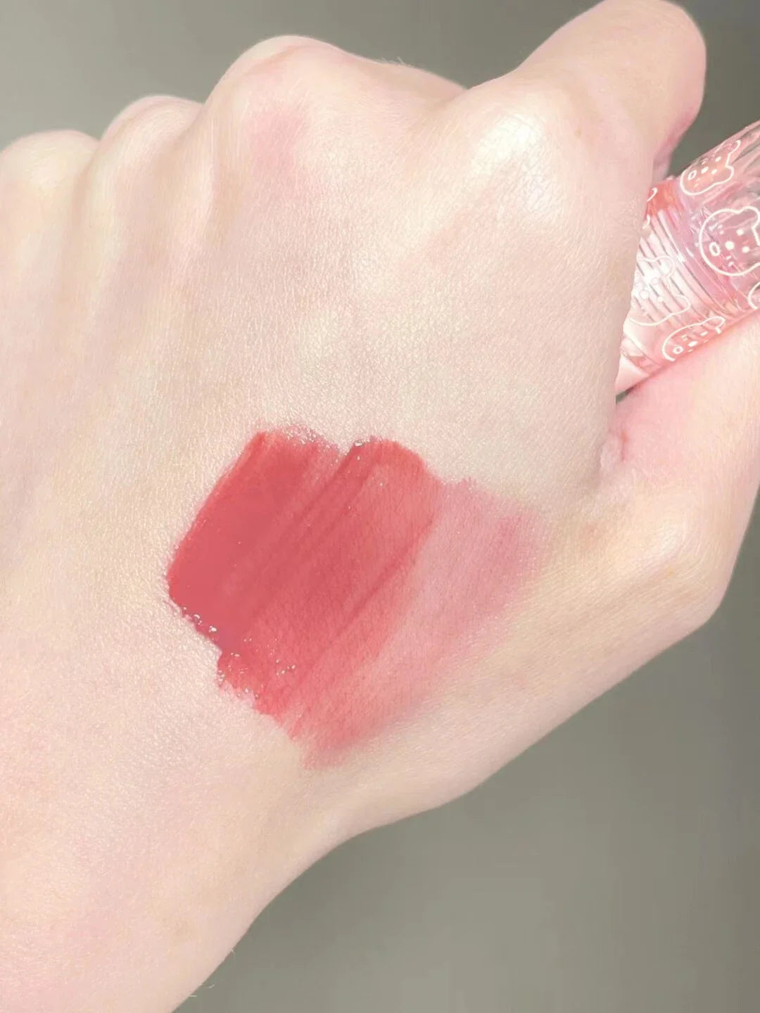 Cherry Pink Mirror Water Lip Gloss Lip Glaze Transparent Glass Lip Oil Waterproof Liquid Lipstick Nude Brown Clear Tint Makeup
