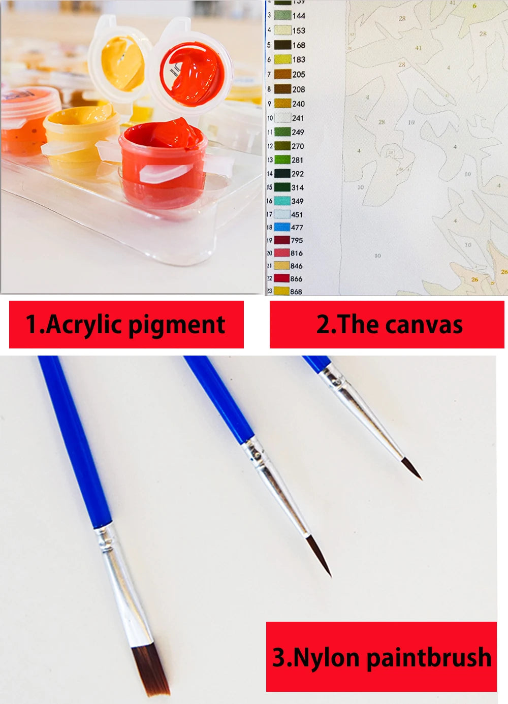 Paint By Numbers Night Park Scenery Kit | 40×50cm Frameless Canvas | DIY Acrylic Painting for Kids & Adults | Home Decor Gift