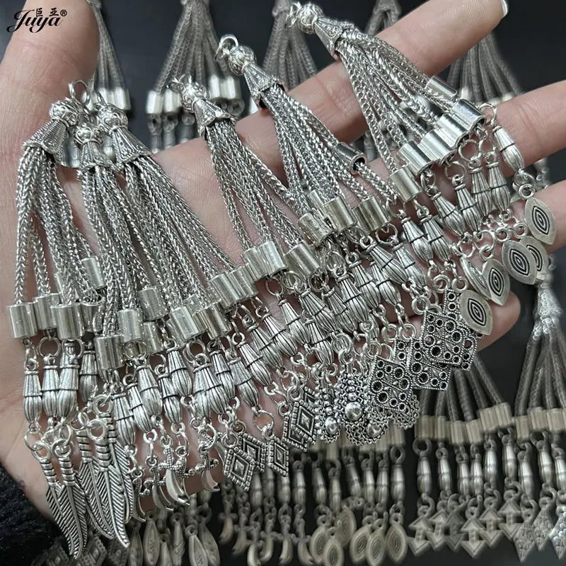 Ethnic Tassel Pendant Charms – DIY Religious Prayer Bead Necklace Supplies