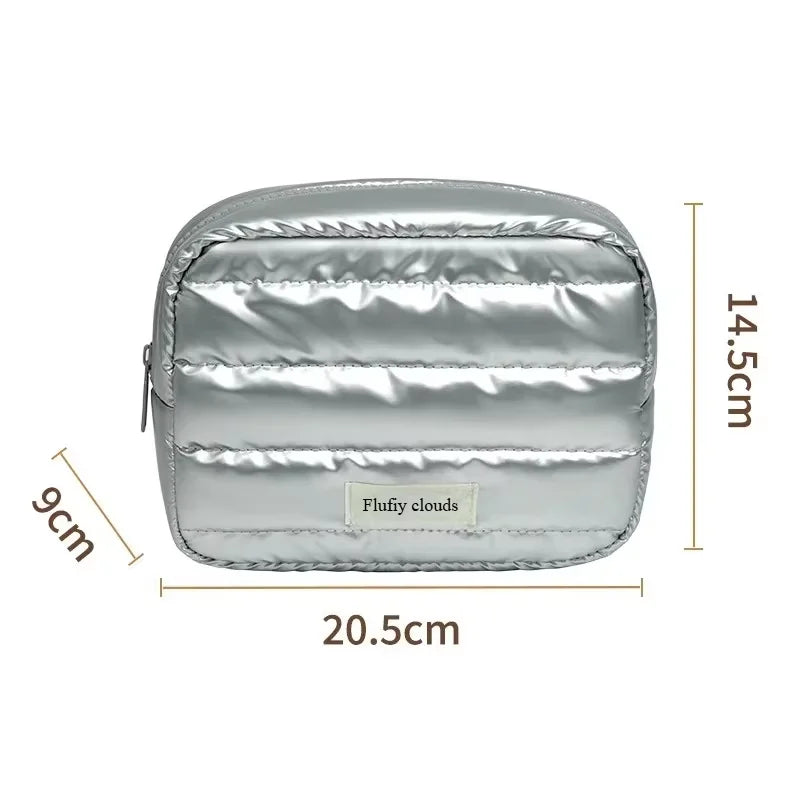 Fashion Large Capacity Travel Makeup Bag Portable Multifunctional Cosmetic Storage Washbag Organizer