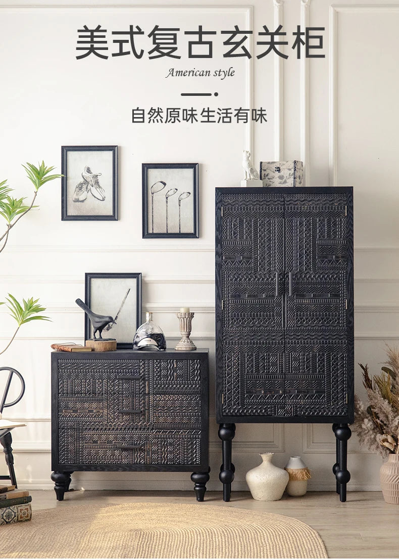 European Quality Living Room Cabinet – Premium Storage Display Unit