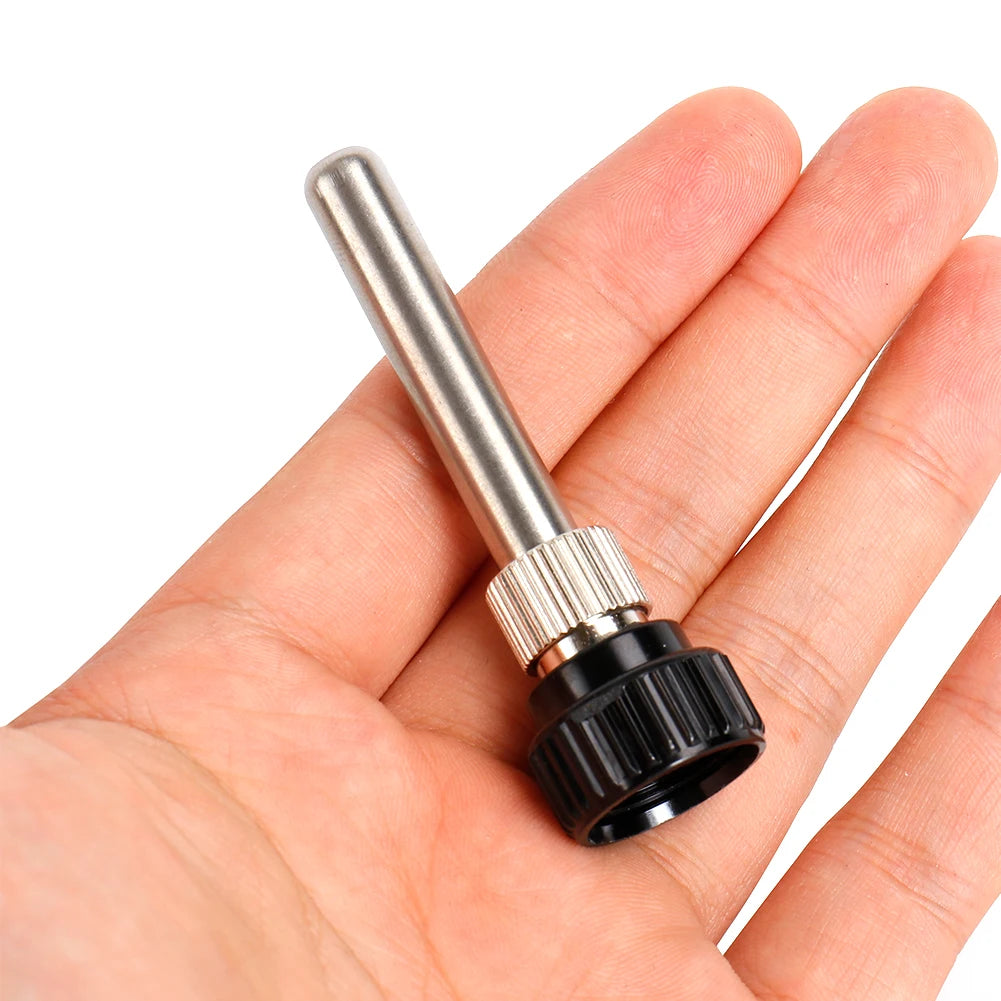 3Pcs/set Socket+nut+electric Wood Head,Soldering Station Iron Handle Accessories For 852D 936 937D 898D Iron Head Cannula Iron