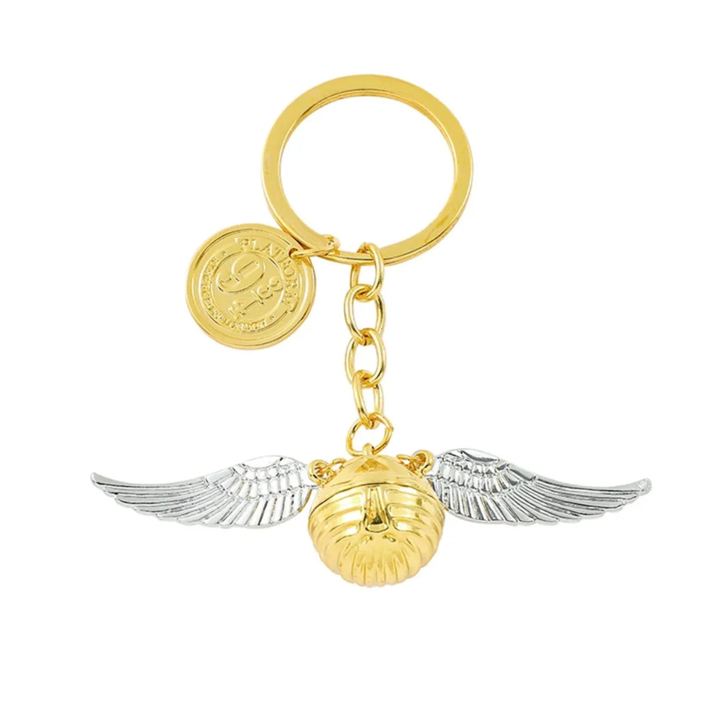 Keychain Golden Snitch Pendant Fashion Trend Backpack Accessory for Boys And Girls Jewelry Gift