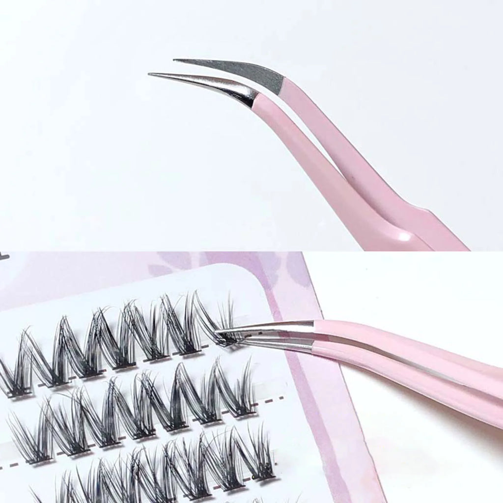 Natural DIY Lash Extension Manga Korean Style 11-13mm DIY W Shaped Cluster Segmented Lashes for Eye Makeup Eyelashes Supplies