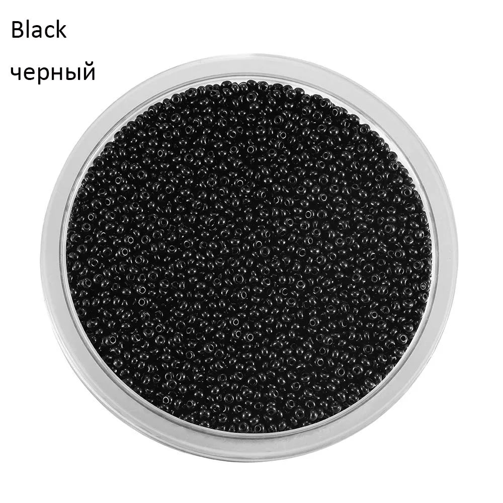2mm Charm Glass beads Czech Glass Seed Beads Small Round Loose Bead For DIY Jewelry Making Earrings Bracelet