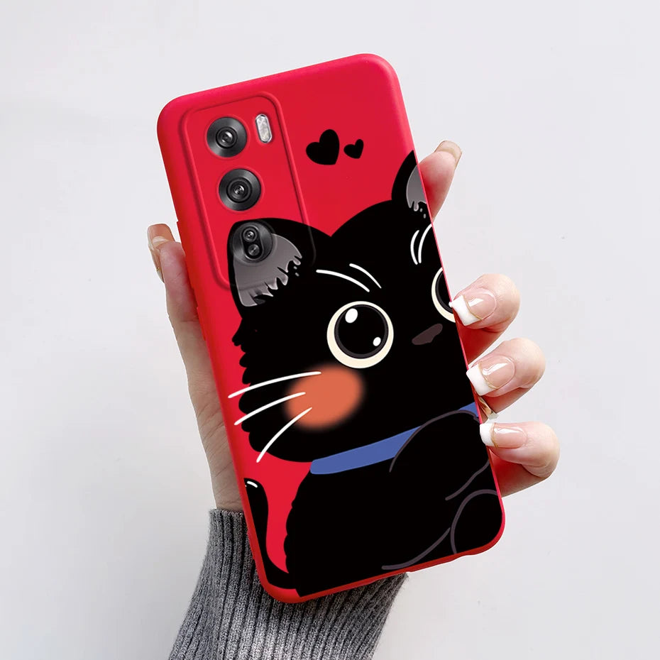 OPPO Reno 12 Pro 5G Phone Case – Cute Rabbit & Panda Soft Silicone Cover (CPH2629)