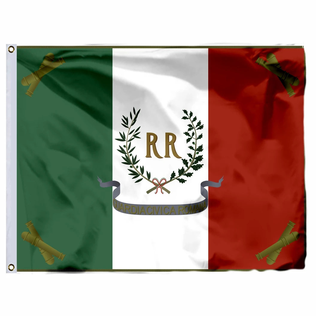 Italian National Flag – Durable Italy Tricolor Banner with Double Stitched Edges & Brass Grommets