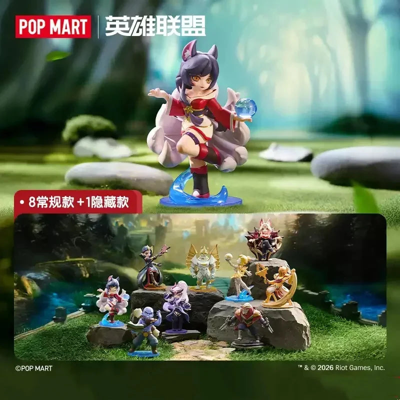 POP MART League of Legends Mid Lane Icons Blind Box | Mystery Kawaii Figurine | Collectible Desktop Ornament & Home Decor