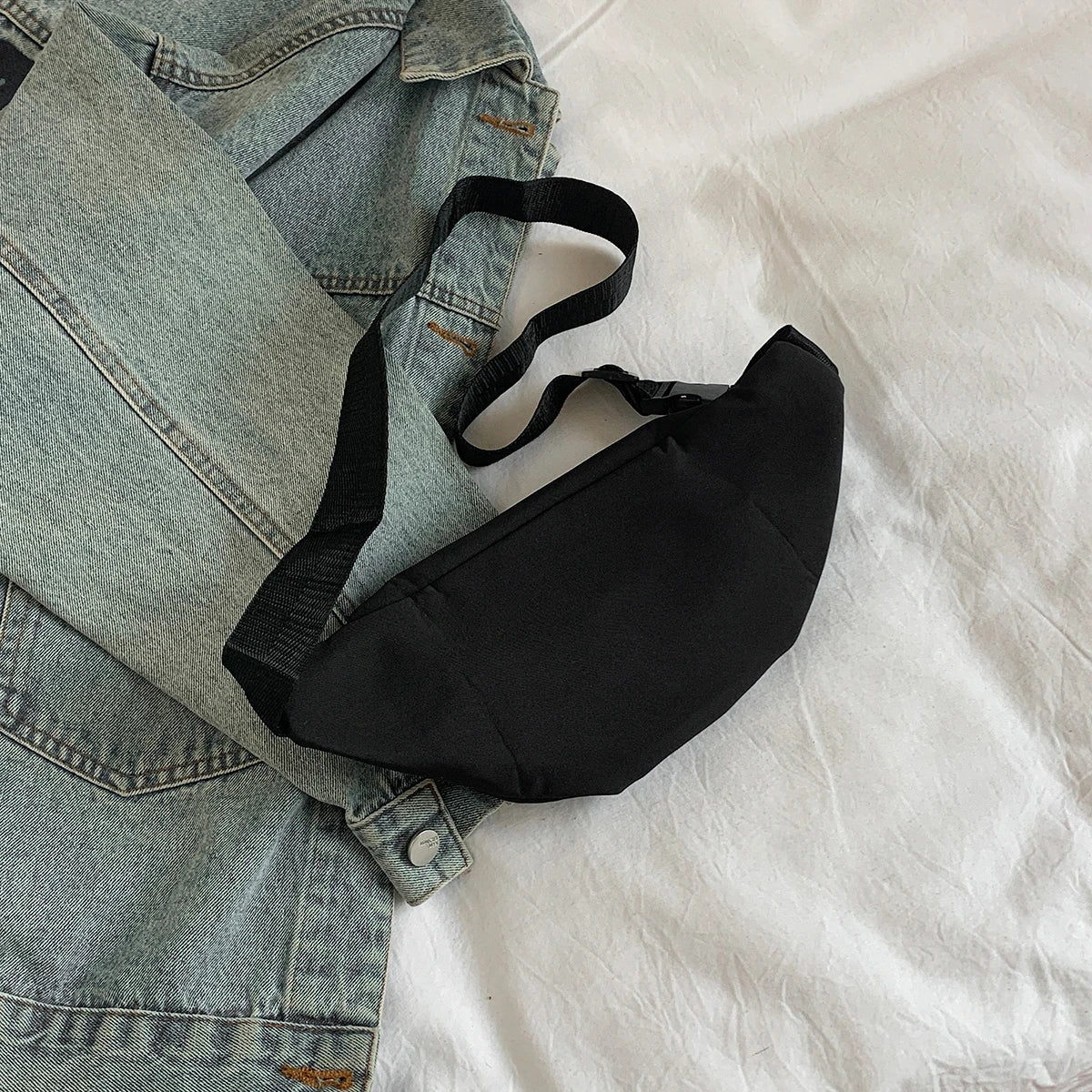 Fanny Pack Crossbody Chest Bag Belt Bag Sling Purse Waist Bags Outdoor Sport Travel Versatile Daily Messenger Shoulder Bags