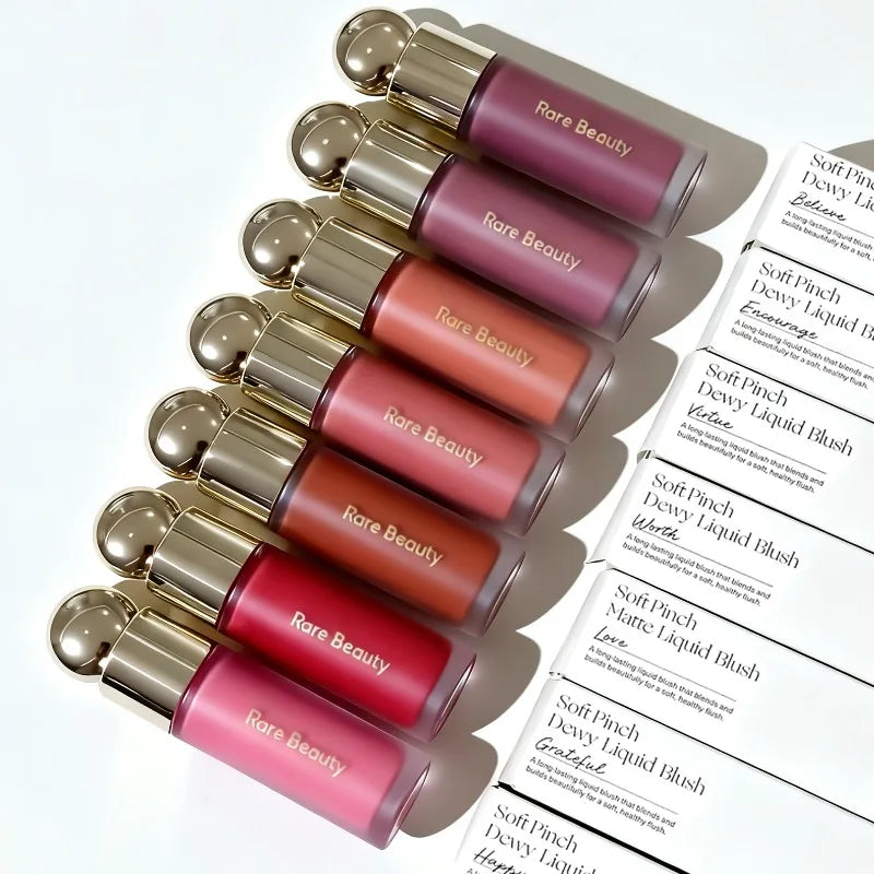 Rare Beauty Liquid Blush Cream – Natural Long-Lasting Moisturizing Cheek Rouge