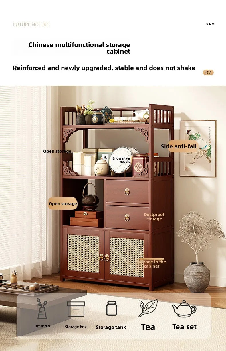 Multifunctional Storage Furniture with Drawers – Modern Home Organization Cabinet