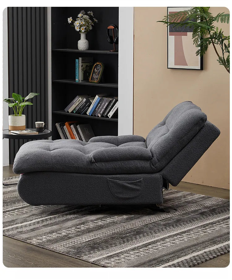 Italian Design Cushion Sofa – Comfortable Multifunctional Small Apartment Sleeper Sofa