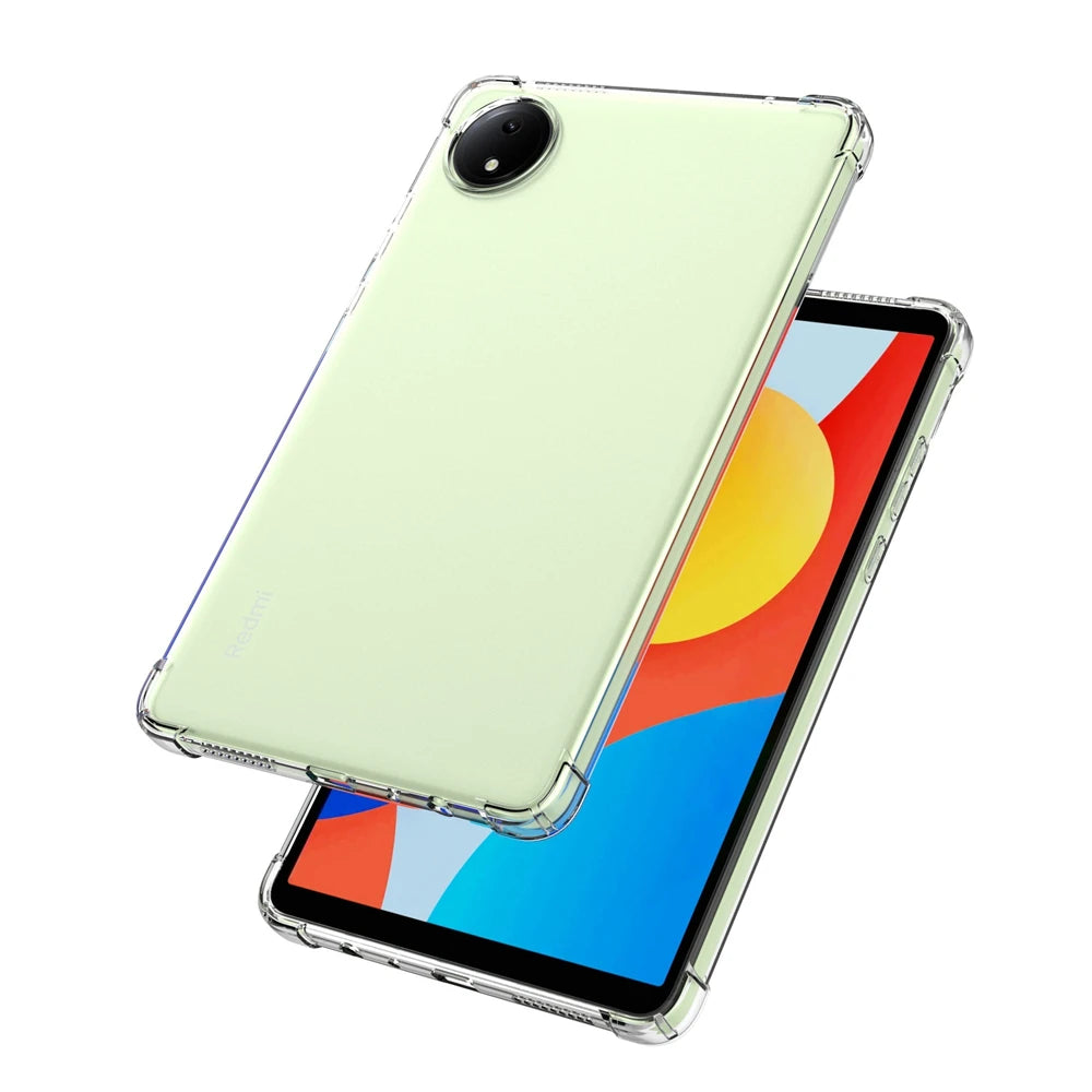 For Redmi Pad SE 8.7 2024 Case Transparent Airbags Soft Silicone TPU Protection Shockproof Cover For Xiaomi RedmiPad SE 8.7 Inch
