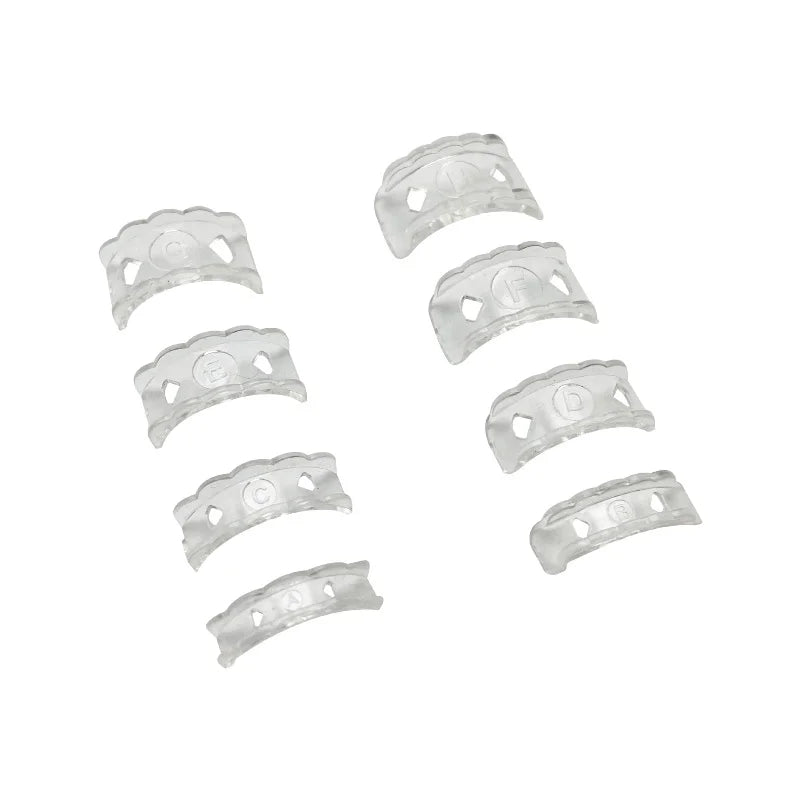 Ring Size Adjuster Soft Silicone 8-Piece Set Comfortable Non-Slip Jewelry Tool for Engagement Wedding Jewelry Making