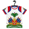 Haiti Flag 3D Print T-Shirt – Quick Dry Sports Tee for Men & Women