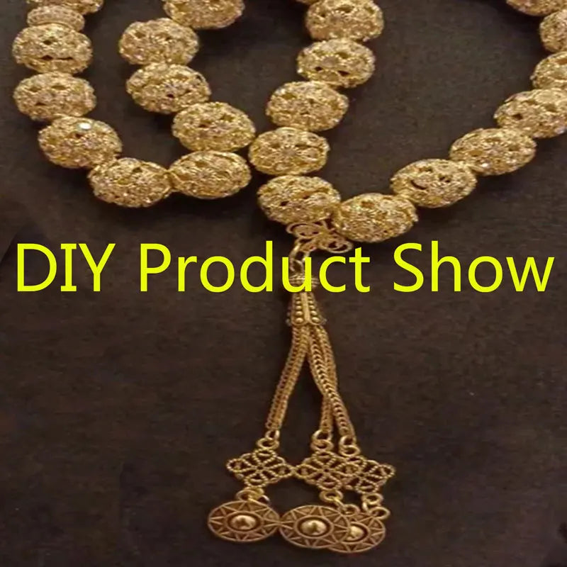 Ethnic Tassel Pendant Charms – DIY Religious Prayer Bead Necklace Supplies