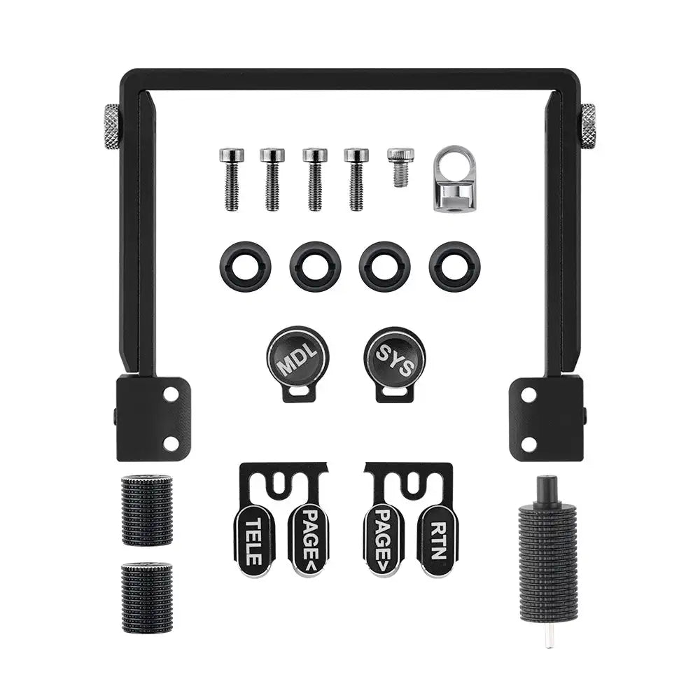 RadioMaster TX15 CNC Folding Stand – Adjustable Length Aluminum RC Transmitter Stand