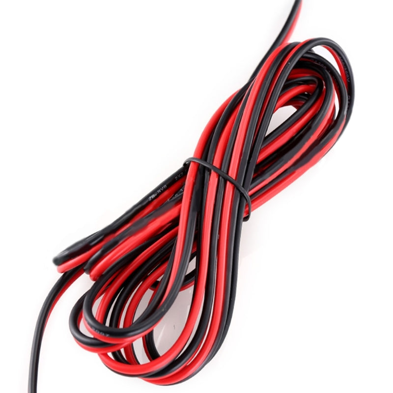 Portable Inverter Car Charger Cable – 100A Power Wire 2.5mm² Red & Black (60cm–3m)