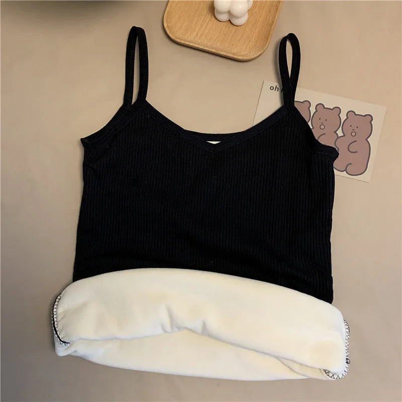 Women's Winter Warm Underwear – Solid Color Thermal Base Layer