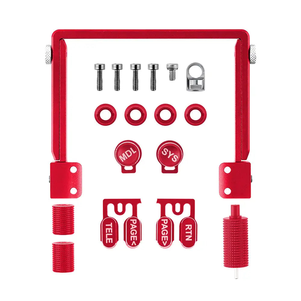 RadioMaster TX15 CNC Folding Stand – Adjustable Length Aluminum RC Transmitter Stand