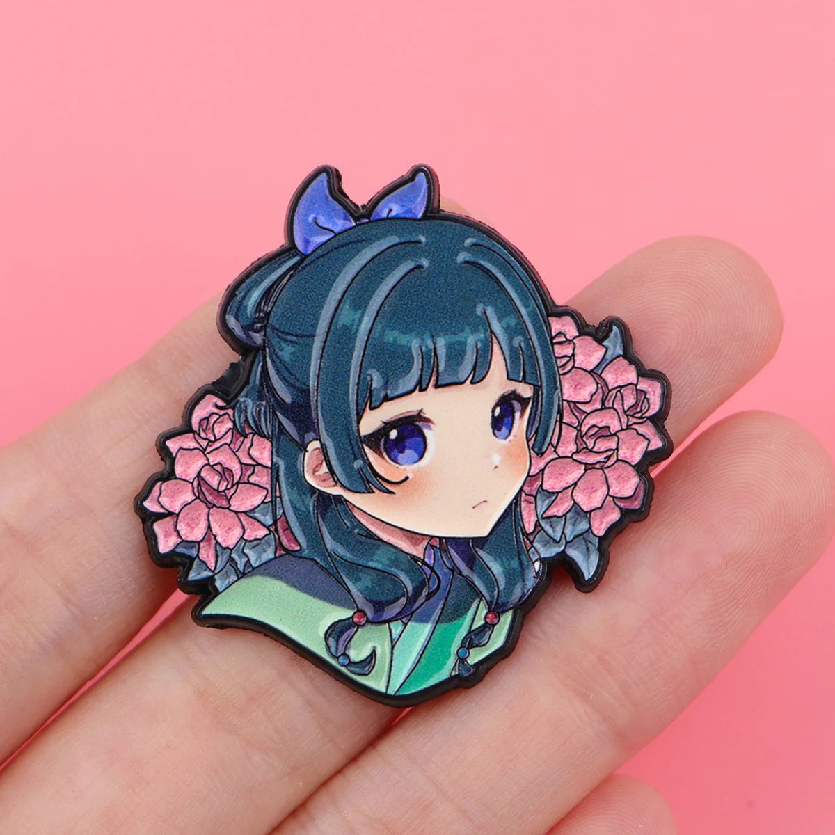 Cute Girls Enamel Pin Anime Characters Brooches on Clothes Badge Bag Clothes Kawaii Cat Lapel Woman Men Jewelry Fans Adults Gift