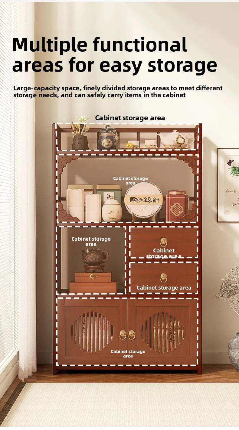 Multifunctional Storage Furniture with Drawers – Modern Home Organization Cabinet