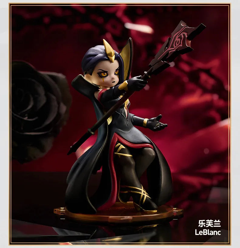POP MART League of Legends Mid Lane Icons Blind Box | Mystery Kawaii Figurine | Collectible Desktop Ornament & Home Decor