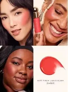 Rare Beauty Liquid Blush – Silky Smooth High-Gloss Mirror Finish Makeup